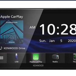 Kenwood DMX4707S Digital Multimedia Receiver With Bluetooth