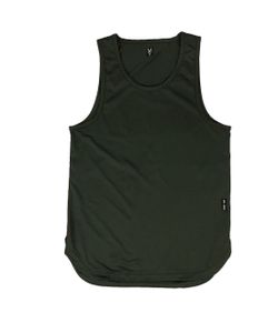 ASRV Aerosilver Tank Top Shirt Mens XS Extra Small Green Lightweight DSG-0830
