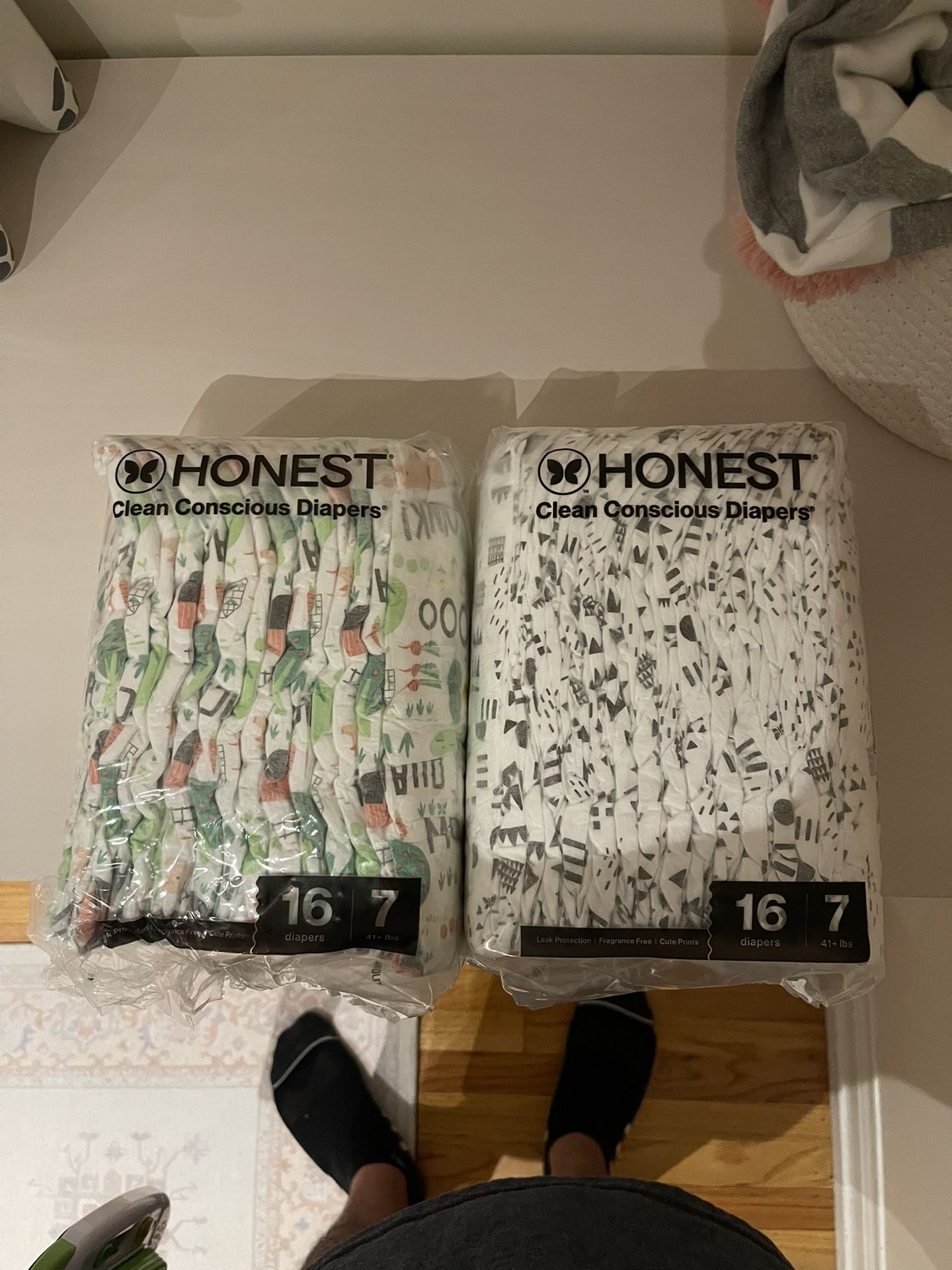 Honest diapers size 7