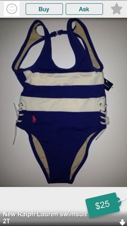 New Ralph Lauren swimsuit 2T