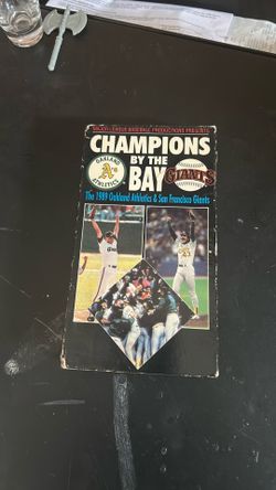 Champions By The Bay collectible VHS tape