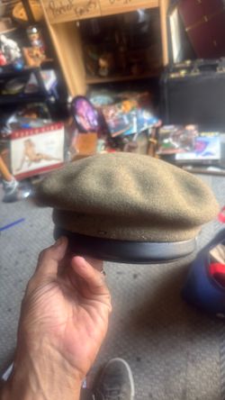 Military hat believe British