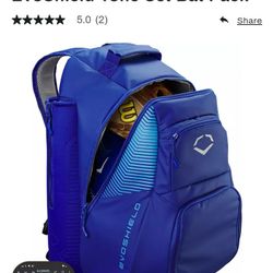 Brand New Evo shield Tone Set Baseball Backpack At