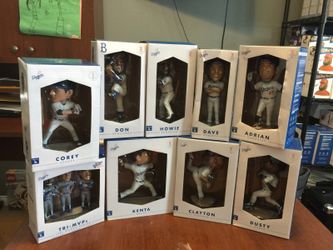 2016 Dodgers Bobblehead set