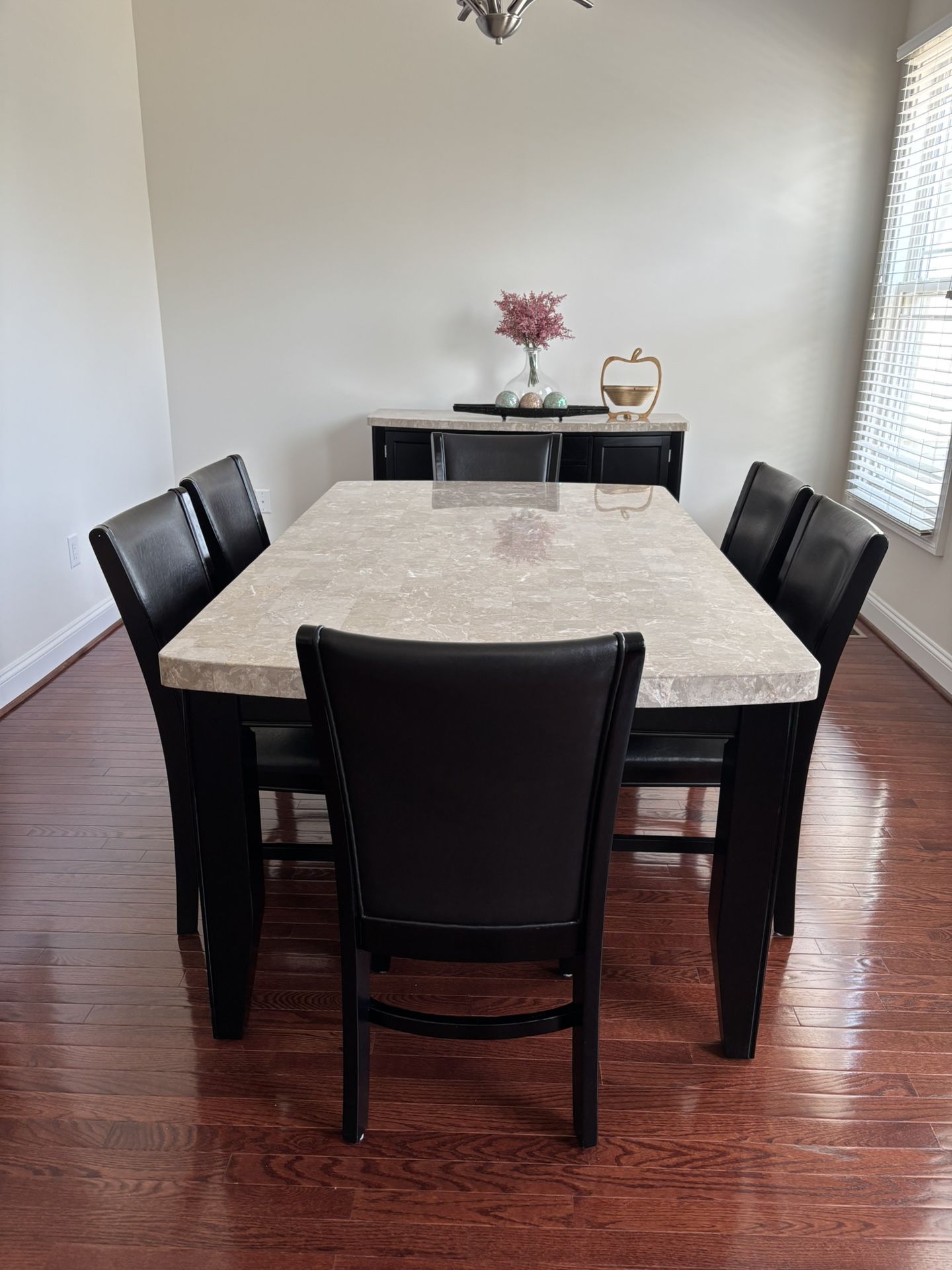 Dining Table 6 Person And Buffet
