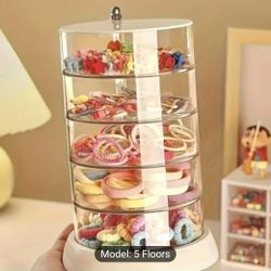 5 Tier Rotating Jewelry Organizer 