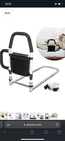 Hepo Bed Rail Dual Grab Bars 