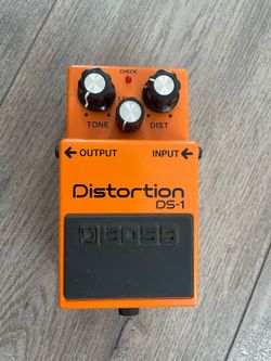 New BOSS DS 1 Distortion Pedal