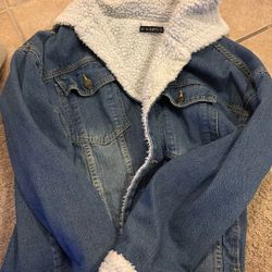 Blue  Winter Jacket Medium 
