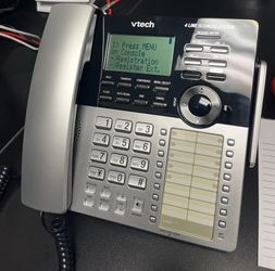 VTech 4-Line Business Phone System CM18445 + 3 Extension Phones Complete Office