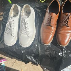 Shoes For Men Size 8 Like New Each $15 Both $30
