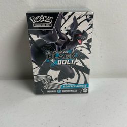 New sealed! Pokemon Scarlet & Violet Black Bolt Booster Bundle Sealed 6 Packs