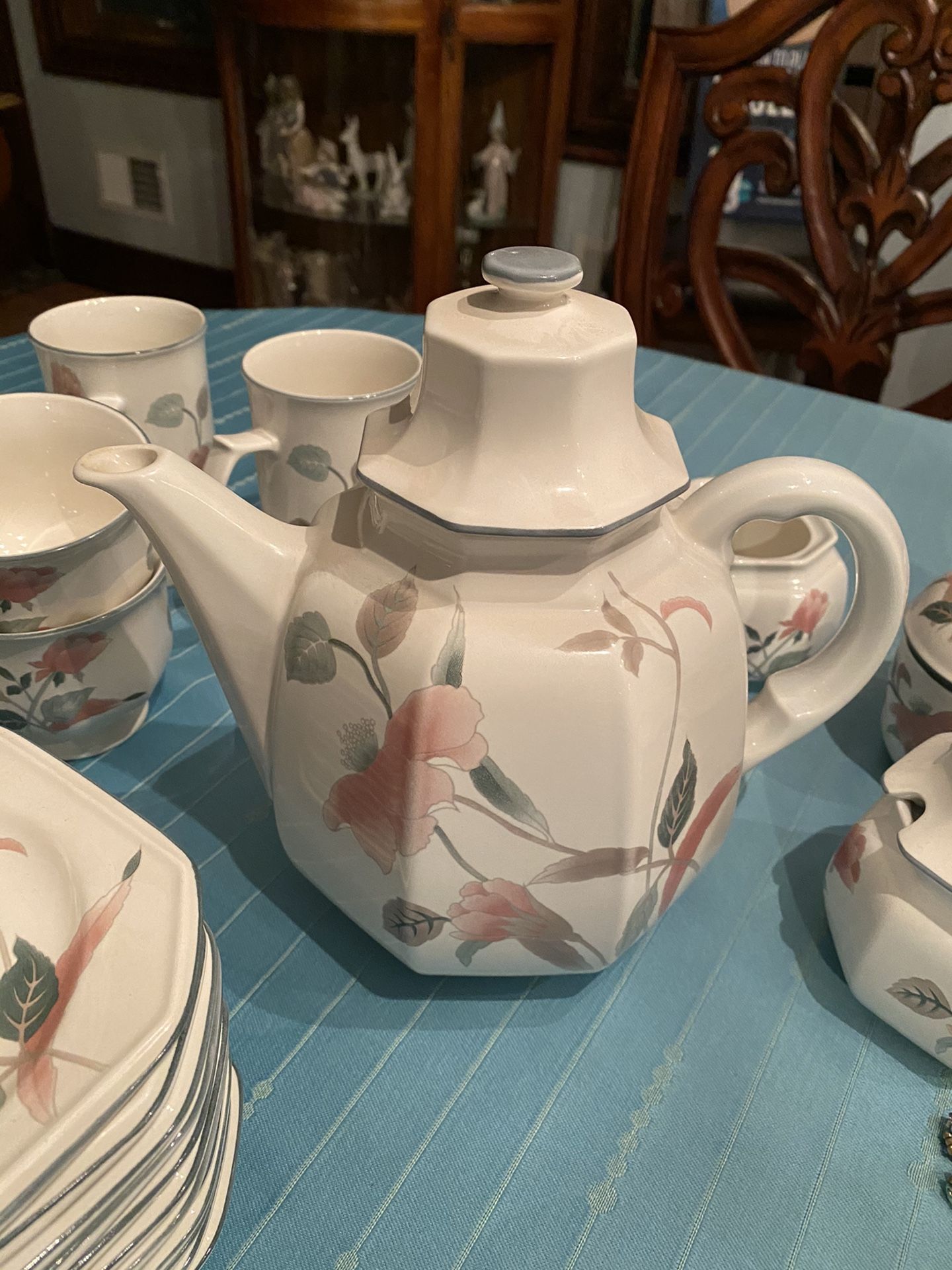 Silk flower mykasa TEA PARTY