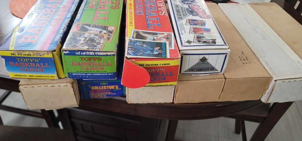 Baseball Cards Including 1989 Upper Deck Cards