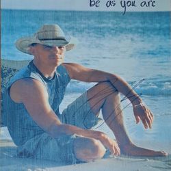 Kenny Chesney autographed "Be As You Are" live taping of CMT show poster (signed by Kenny).