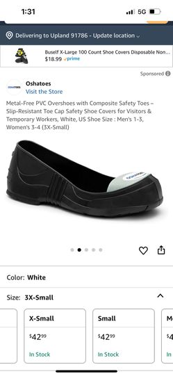 OSHA Shoe Covers - Brand New