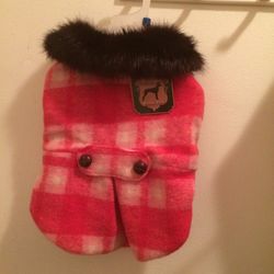 Dog's jacket size M (pink)