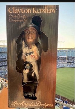 Clayton Kershaw 2026 “Last Game” Bobblehead LA Dodgers SGA 8/14/26 NEW IN BOX!