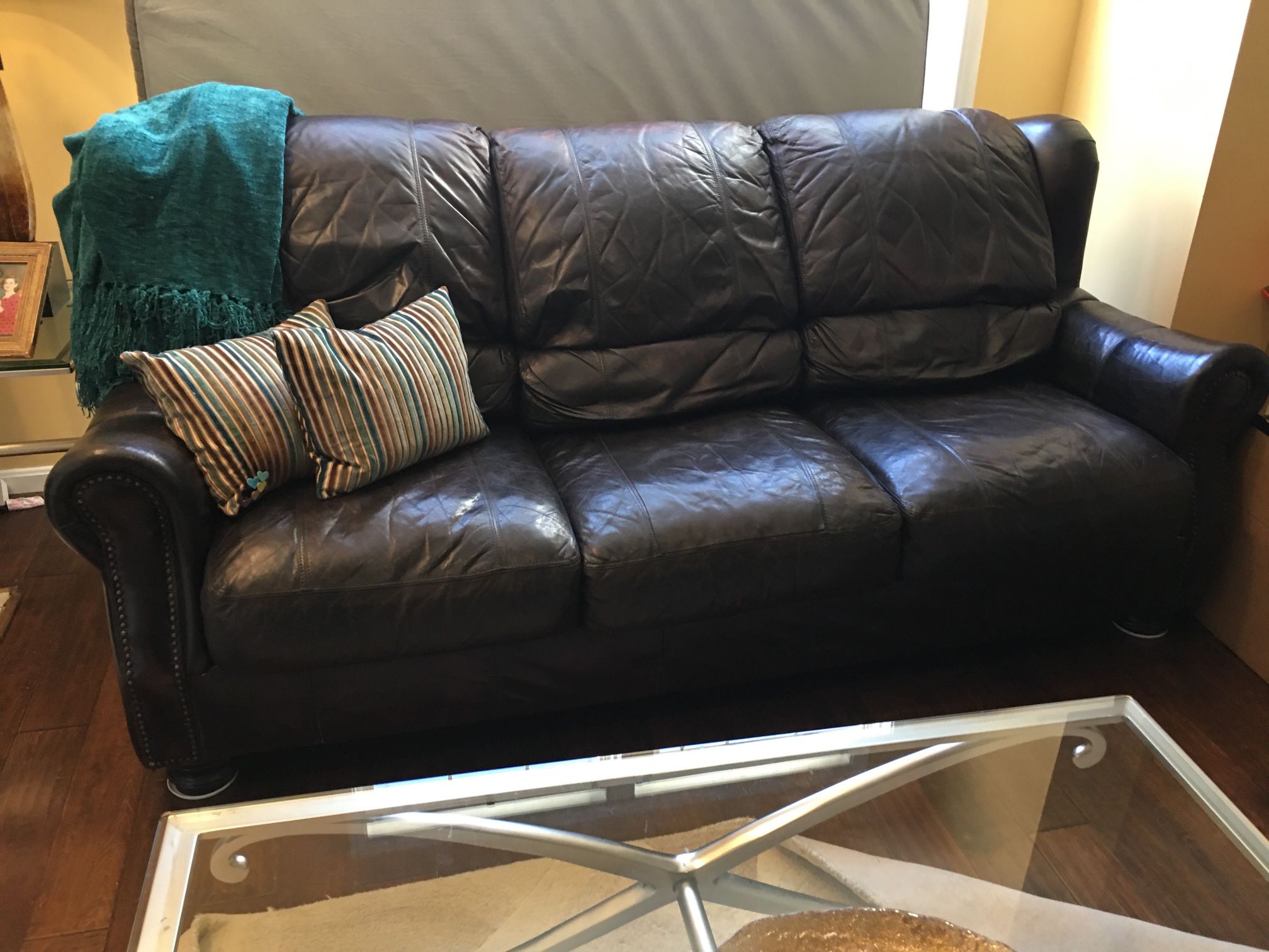 Havertys Leather Sofa Matttroy