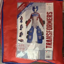 Transformer Costume - Gently Used Size 4-6