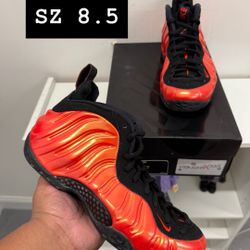 USED Foamposite one Habanero Red SZ 9.5