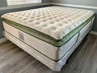 Brand  New  Organic Hybrid Gel Pillow Top mattress / All Size Available / Cash On Delivery