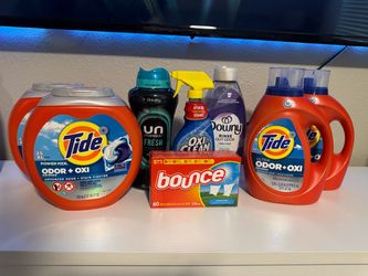 Tide laundry bundle