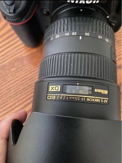 Nikon D300 and lens
