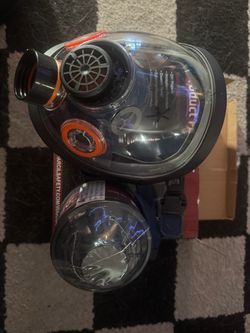 Full Face Respirator Gas Mask with Filters