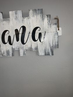 Cutomized wall decor/ sign