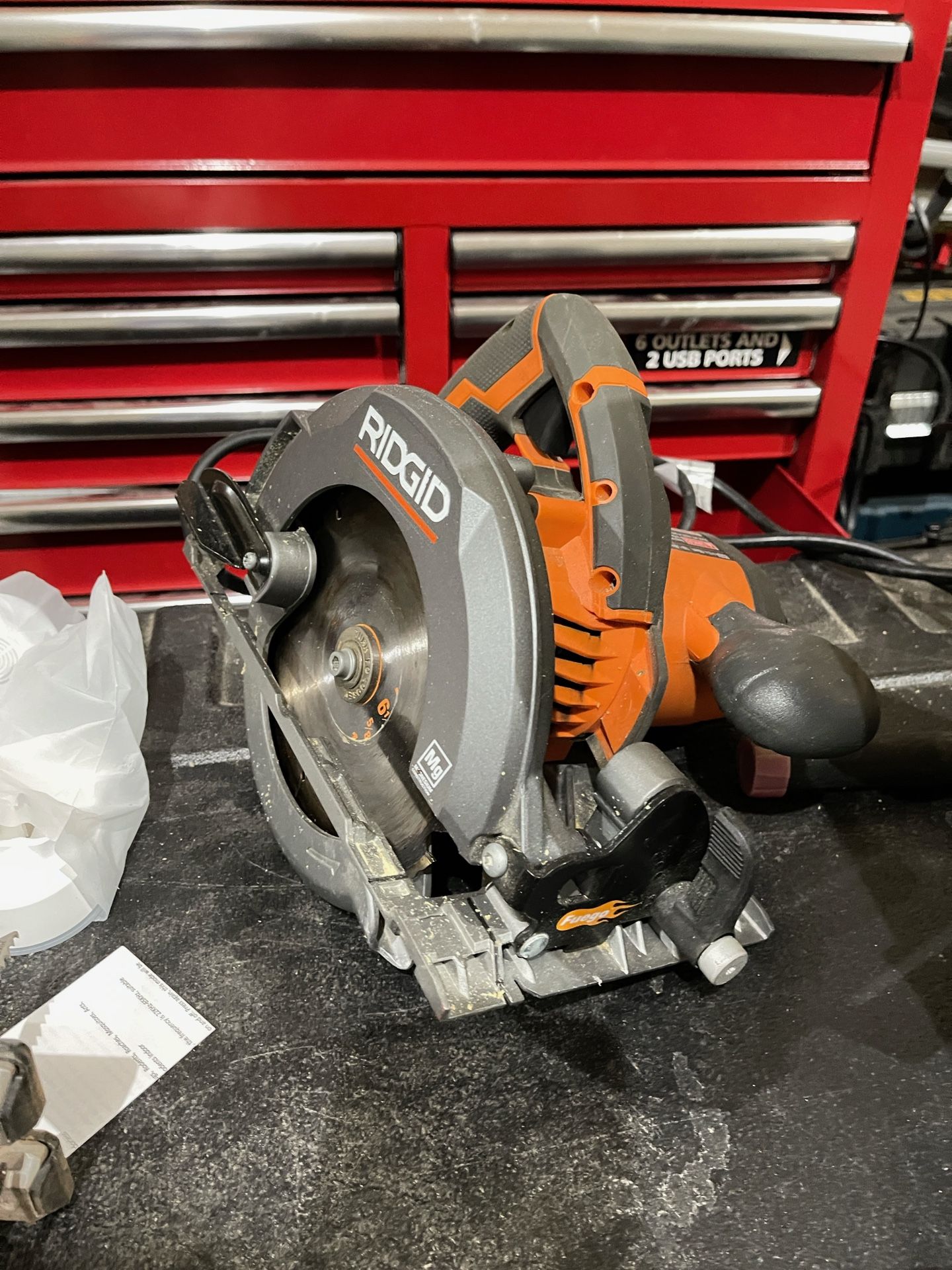Ridgid saw