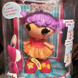 NIB Lalaloopsy Dance With Me Interactive Doll - Peanut Big Top