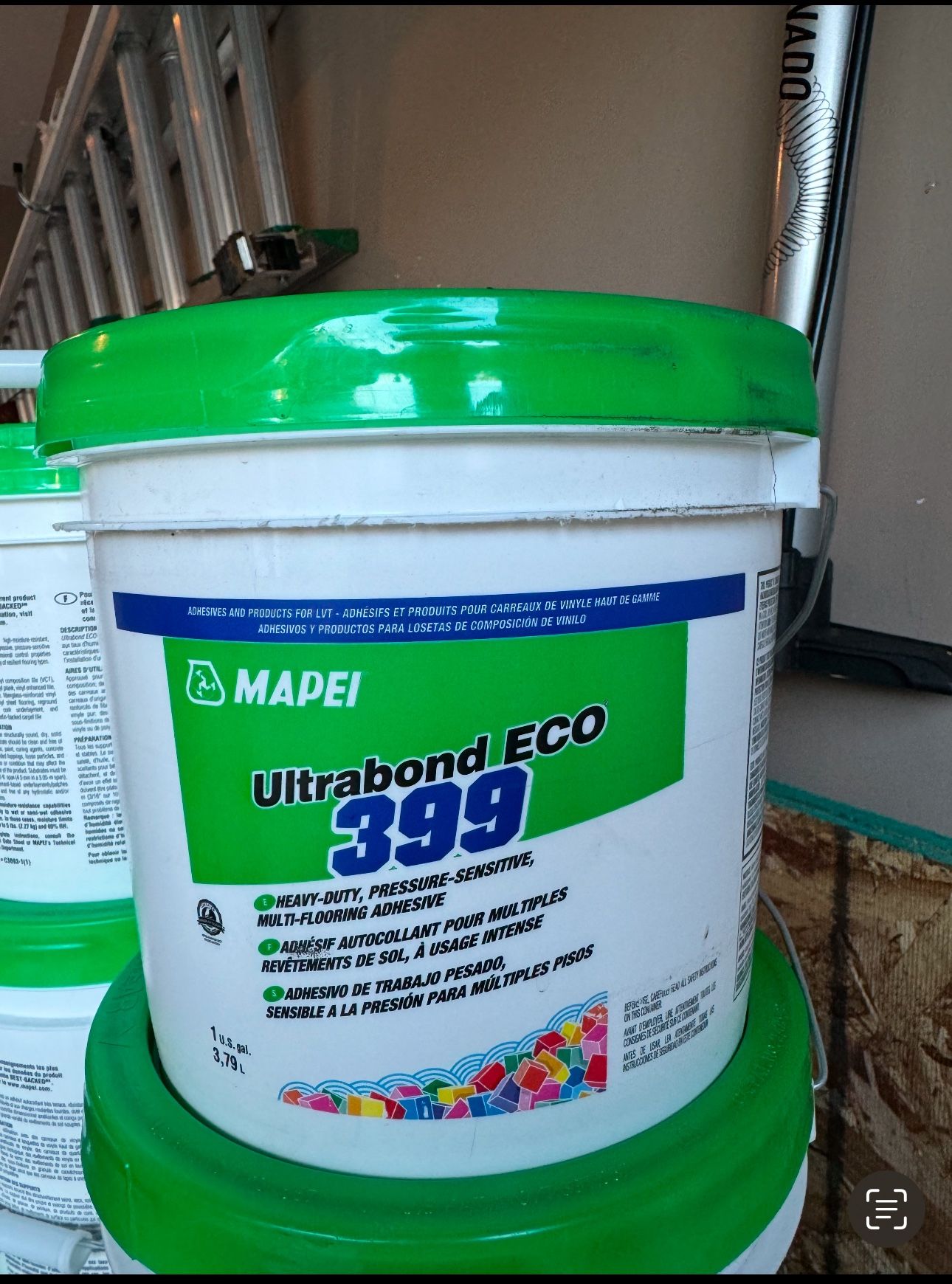 Multi Flooring Adhesive glue LVT LVP laminate Etc $60 Each