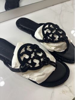 Rhinestone Tory Burch Sandals Size 8