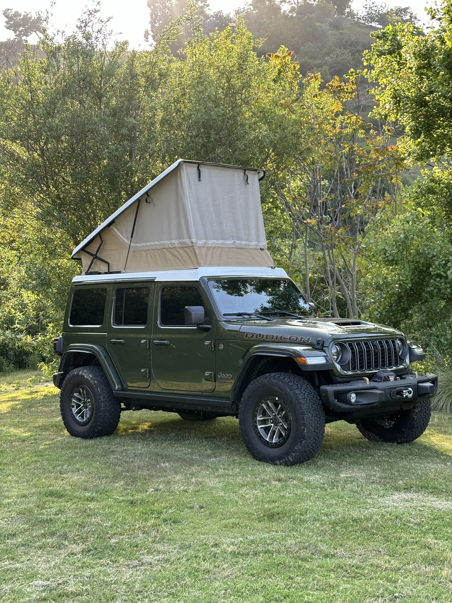 Jeep JL Poptop Camper Bolt On No Drilling