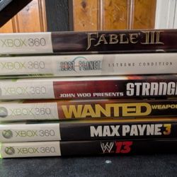 Xbox 360 Games Lot