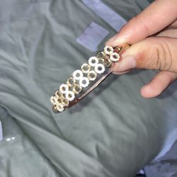 Brasalete De Mujer Gold Plated 14kt