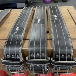 🔴LEATHER WEIGHT BELTS🔵FITNESS WORKOUT GYM EQUIPMENT 