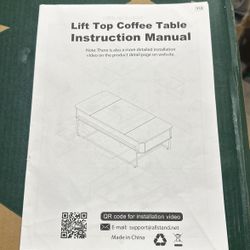 Lift Top Coffee Table