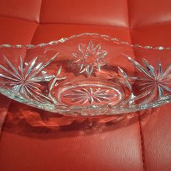 Vintage Anchor Hocking Candy/Relish Dish/Boat