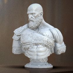 Kratos GoW God Of War Can Art Bust Statue Playstation Video Game Comic