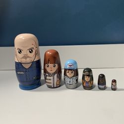 Nestable Nesting Dolls Collectible Figures 