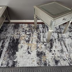 Glam cocktail table and side table