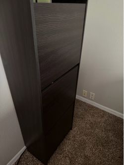 Tilting Shoe Cabinet