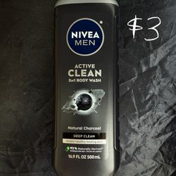 nivea mens body wash $3