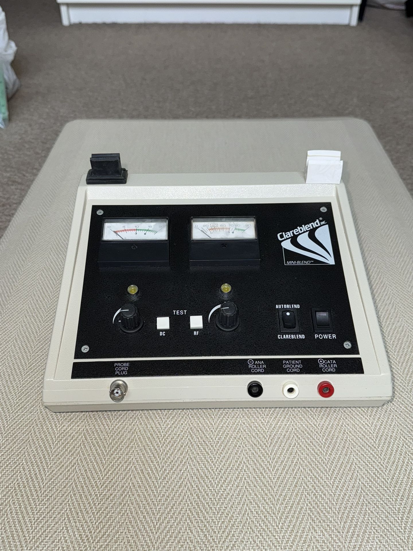 Electrolysis Epilator Machine | Clareblend Inc. Mini-blend ™