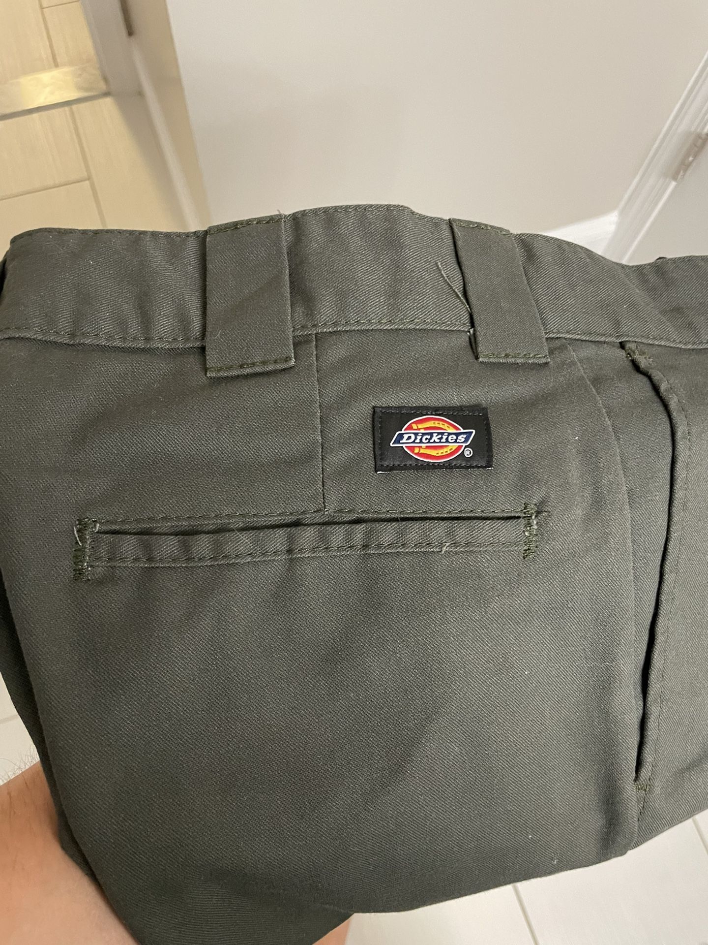 Dickies 850 Slim Taper Flex Men’s (32Wx3L) Olive Green