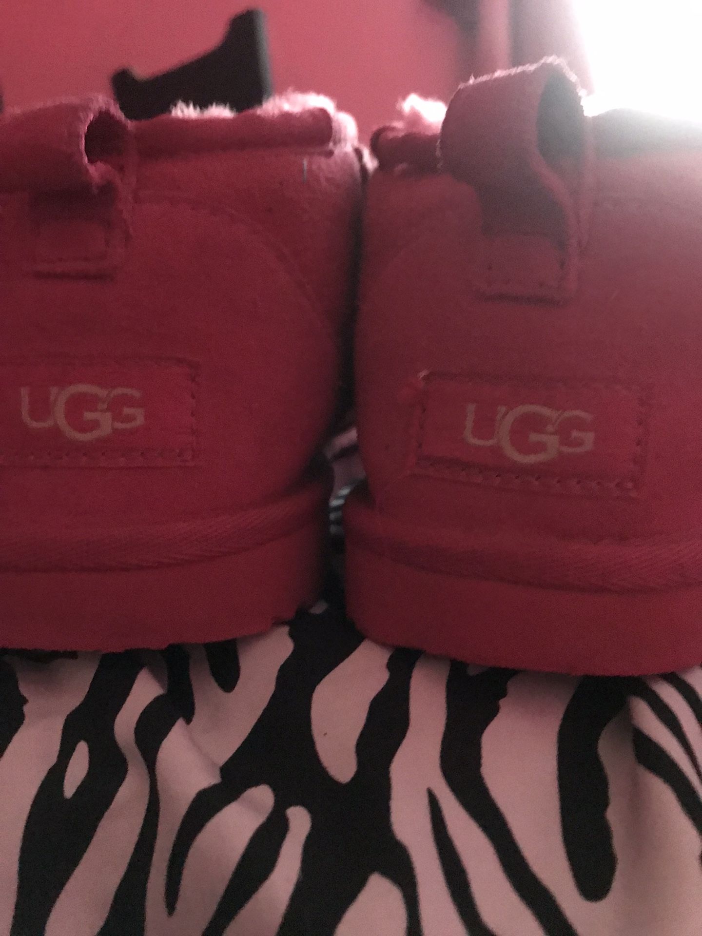 hot pink uggs