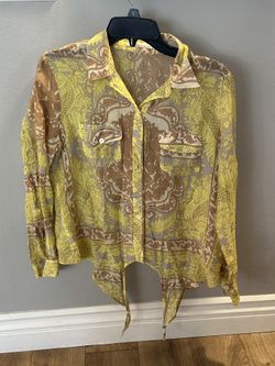 Vintage woman’s button up blouse