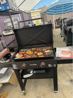 30" Culinary Omnivore Griddle with Hood 2-Burner Liquid propane Flat...